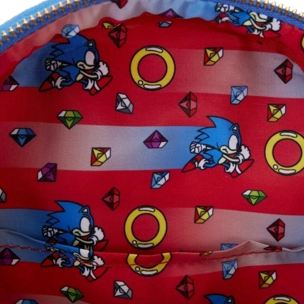 Loungefly SEGA Sonic the Hedgehog Classic Cosplay Mini Backpack - Picture 6 of 8